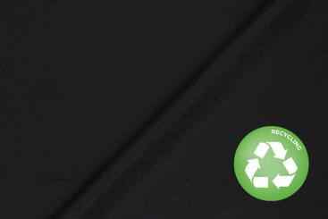 Badehosen Stoff - Uni - Schwarz 