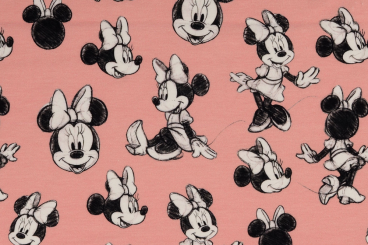 Baumwolljersey - Minnie Mouse 