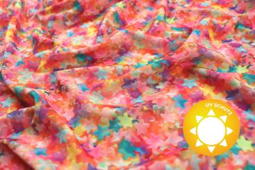 Badeanzugstoff - Gummisternchen 