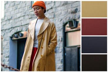 Trenchcoat-Stoff - wasserabweisend 