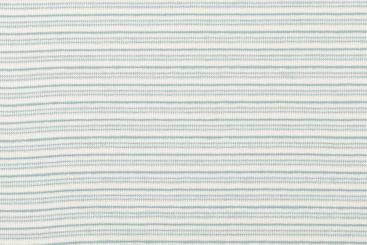 French Terry - Garngefärbte Streifen - Aqua 