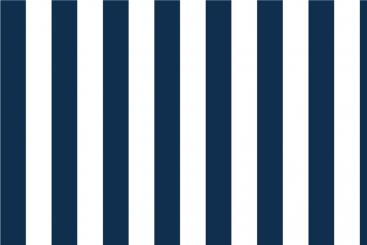 Blackout - Blockstreifen 6 cm - Nachtblau/Weiß - 3,0 Meter 