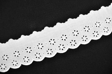 Wäschespitze - Rêve de Fleurs - 6 cm breit - Meterware 