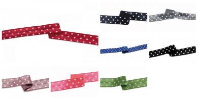 Elastik-Einfassband - Herzchen 