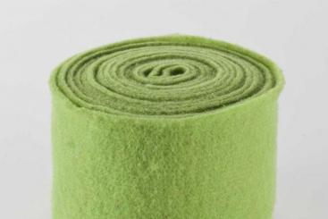 Wollfilz - 65 cm breit - 5/6 mm Hellgrün