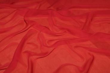 Chiffon Stoff - Bordeaux - 2,0 Meter 