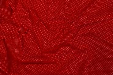Baumwollstoff - Patchwork-Kombi - Pünktchen Rot