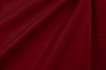 Baumwollstoff Popeline - Uni Bordeaux
