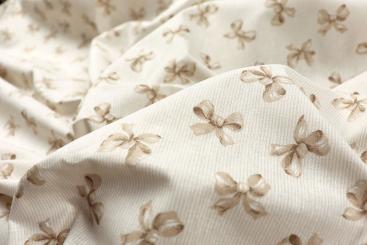 Baumwollstoff - Süße Schleifen - 295 cm 