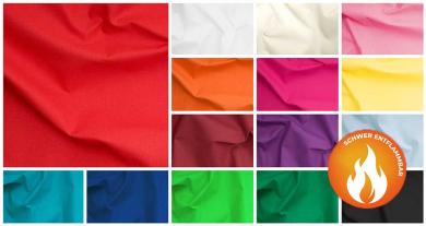 Baumwolle - schwer entflammbar 