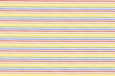 Baumwollstoff - Bunte Streifen 