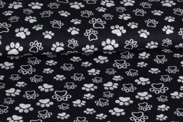 Baumwollstoff - Tatzen 