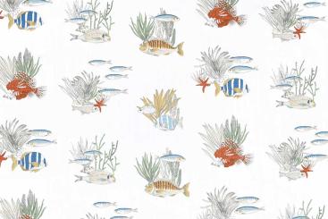 Dekostoff Canvas - Aquarium 