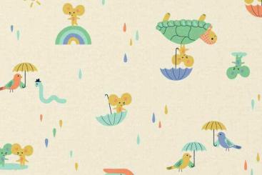 Baumwollstoff - Mausi und Freunde 