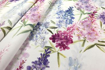 Baumwollstoff Digital - Hyazinthen - 280 cm 