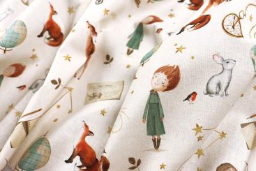 Baumwollstoff - Kleiner Prinz 