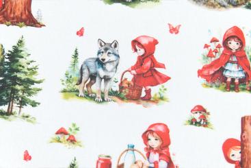 Baumwollstoff - Rotkäppchen 