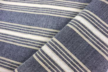 Baumwollstoff Webstreifen - Genua 