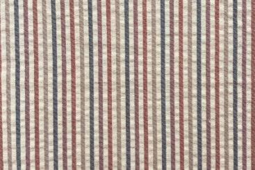 Seersucker - Streifen - Bunt 