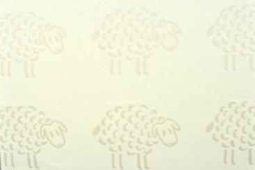 Wende-Jacquard - Kuschelschafe - Creme/Beige 