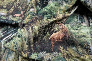 Dekostoff Gobelin - Waldlandschaft 