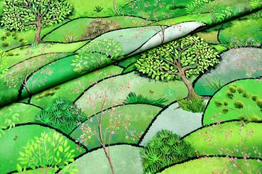 Dekostoff - Digitaldruck - Frühling 