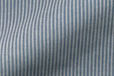 Dekostoff Simply - Streifen - Dunkelblau 