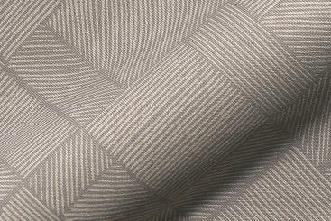 Dekostoff Leinenoptik - Diagonal - Beige 