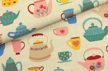 Dekostoff - Tea Time 