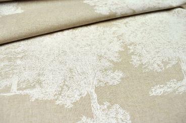 Dekostoff Leinenoptik - Waldlichtung 