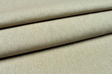 Dekostoff Gold-Glitzer - Beige 