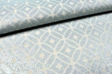 Jacquard - Graphical Glitter - Hellblau 