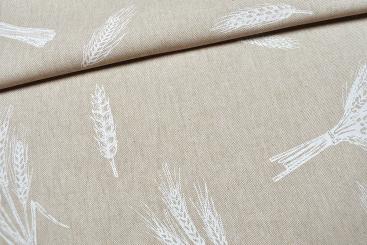 Dekostoff Leinenoptik - Getreide 