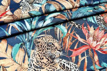 Gobelin-Stoff - Leo Exotic 