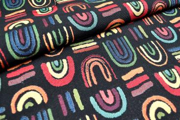 Gobelin-Stoff - Regenbogen 