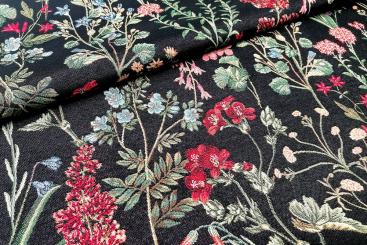 Gobelin-Stoff - Blütenliebe 