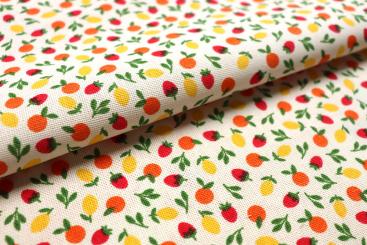 Dekostoff - Mini-Früchte 