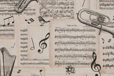 Dekostoff Leinenoptik - Sinfonie 