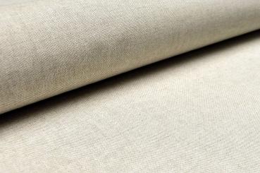 Dekostoff Leinenoptik - Uni - Natur 