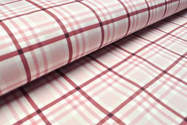 Dekostoff Flora - Kariert - 280 cm breit 