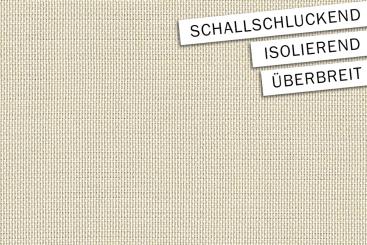 Blackout - Thermo/Akustik - Creme - 300 cm 