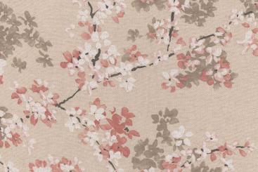 Dekostoff Leinenoptik- Kyoto Blossom - 280 cm 