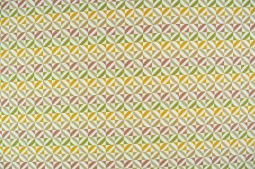 Dekostoff Jacquard - Retro-Muster - 1,0 Meter 