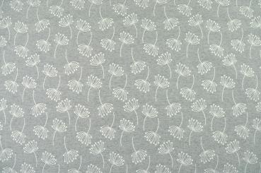 Dekostoff Jacquard - Dandelion - Hellgrau/Creme - C-Ware 