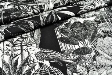 Dekostoff - Botanischer Garten 