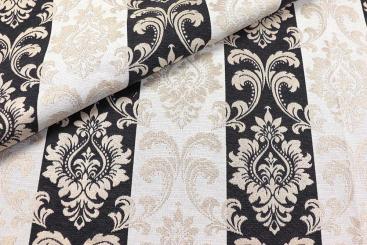 Jacquard Premium - Barock-Streifen 
