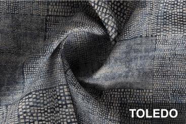 Möbelstoff deluxe - Toledo - Gobi Sky 