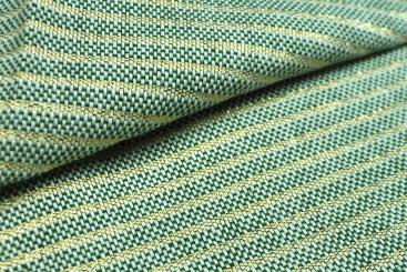 Dekostoff Simply Gold - Streifen - Grün 