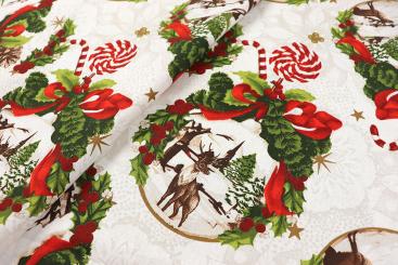 Weihnachtsstoff - Feliz Navidad 