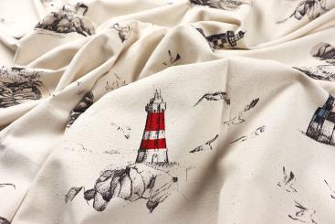 Dekostoff - Leuchtturm 